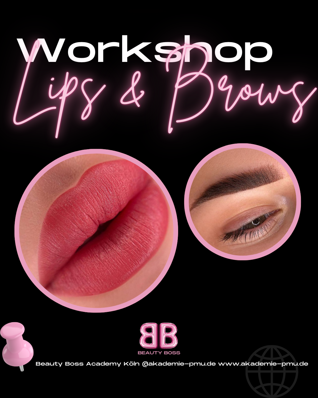 Permanent Make Up Workshop Brows & Lips inkl. Starterset