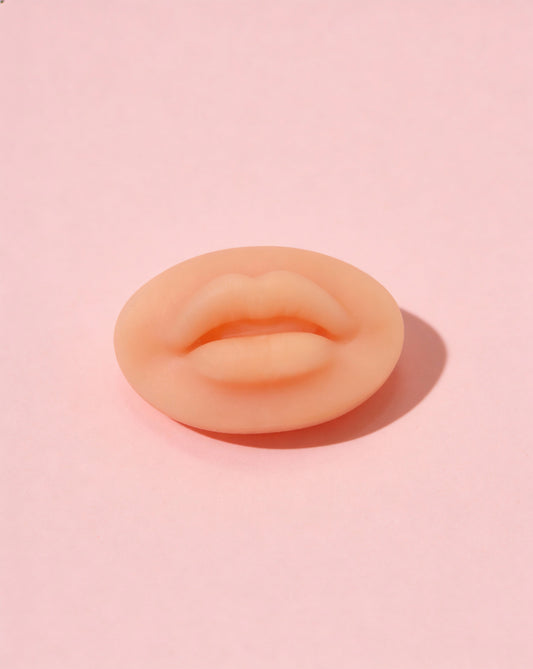 Übungshaut Silikonlippe 3D / geeignet für PMU Training Beauty Boss Academy