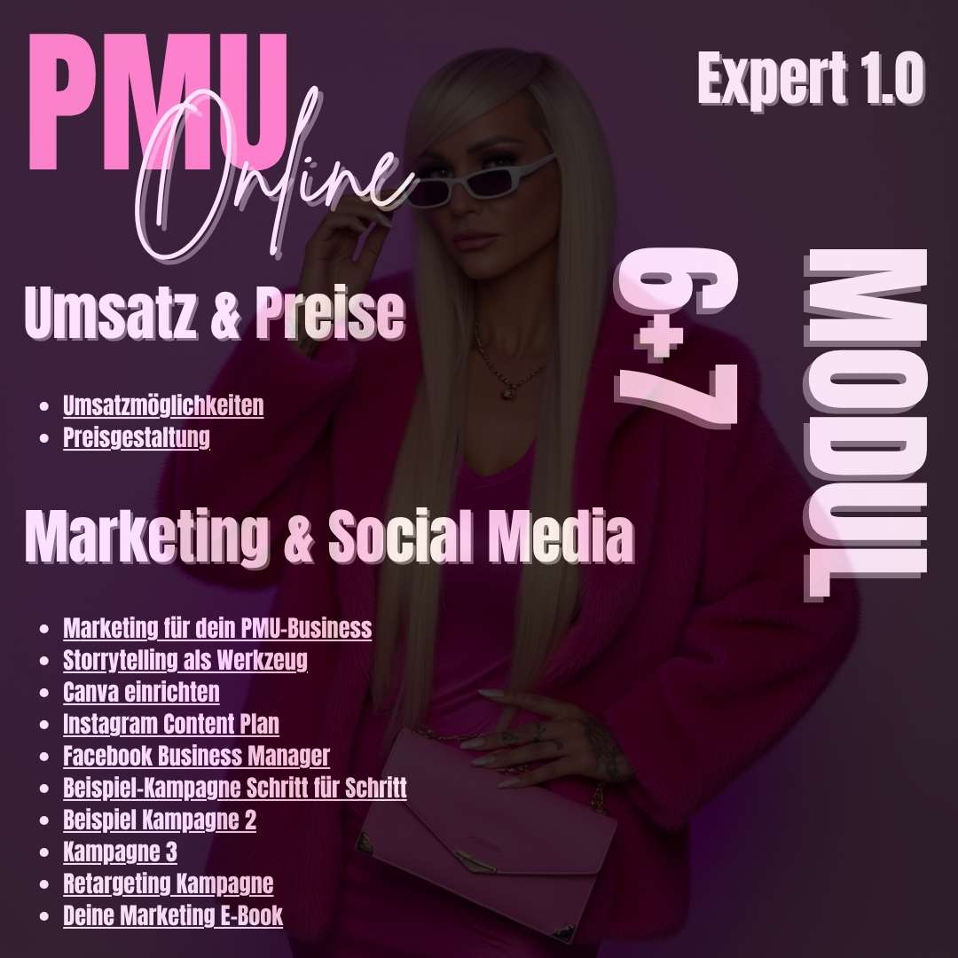 PMU Online Kurs-Alle Zonen