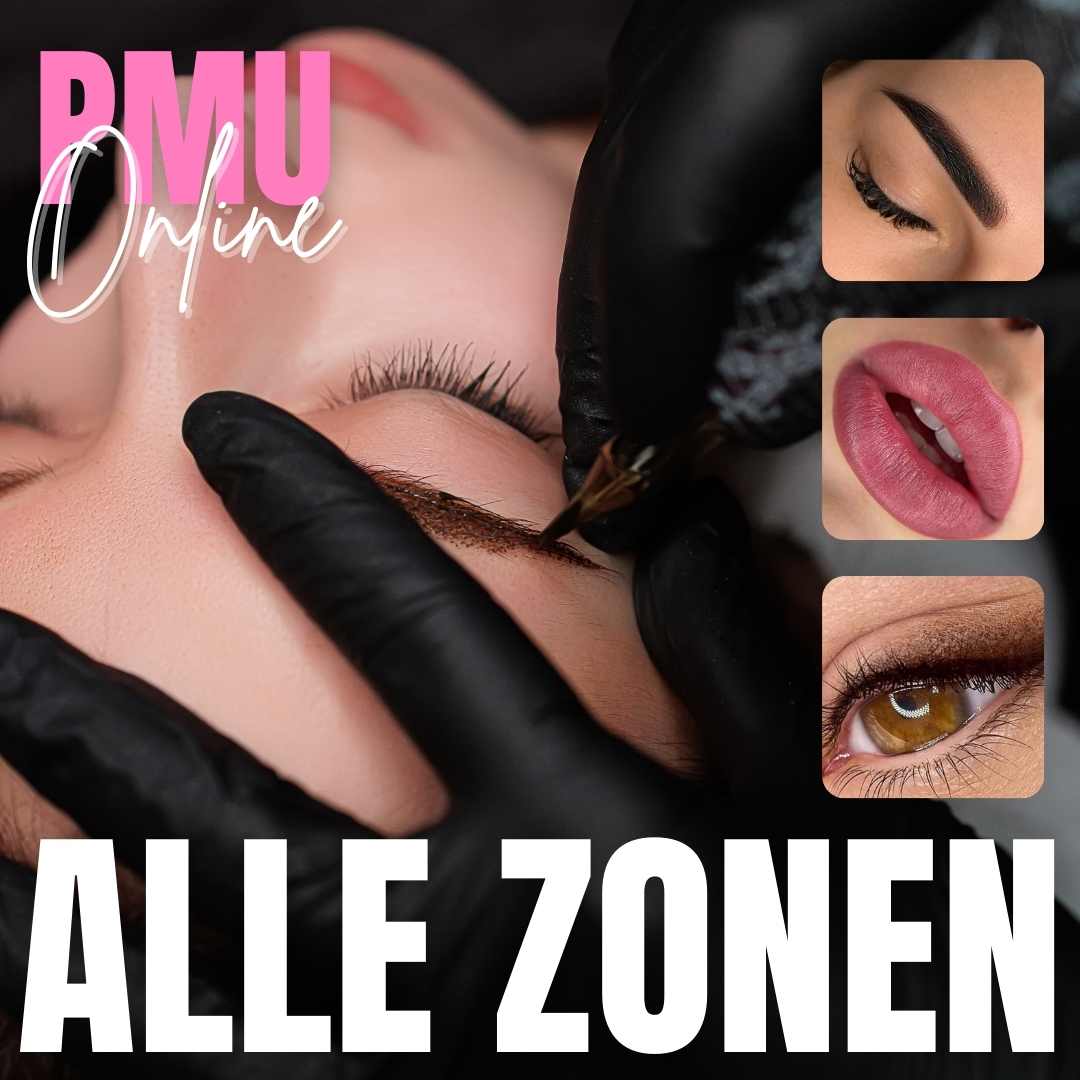 Permanent Make-Up Schulung - Augenbrauen, Lippen, Eyeliner (online)