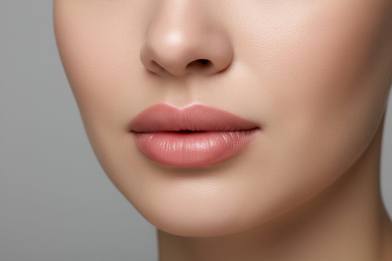 Lippen Gesicht Frau pmu 