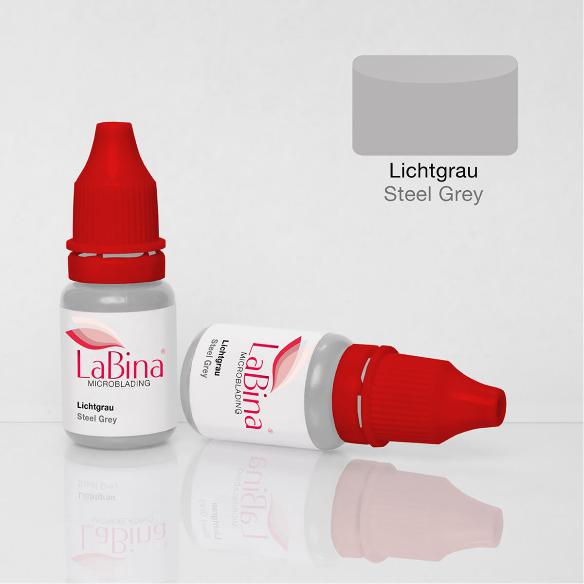 LaBina® Lichtgrau Pigmentierfarbe / Steel Grey Pigment ink