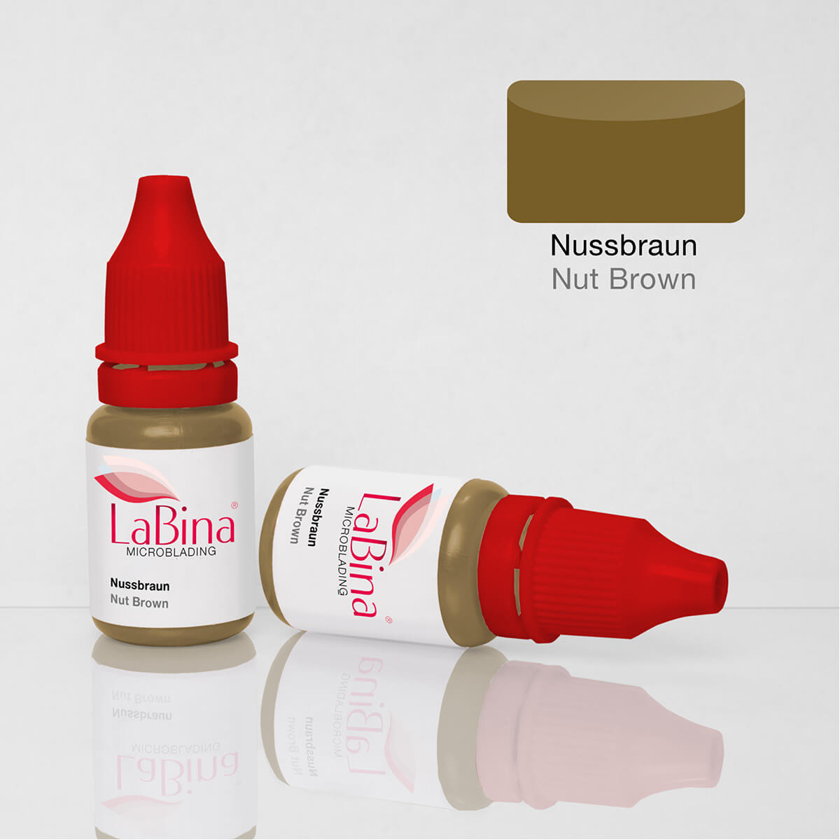 LaBina® Nussbraun Pigmentierfarbe / Nut Brown Pigment ink