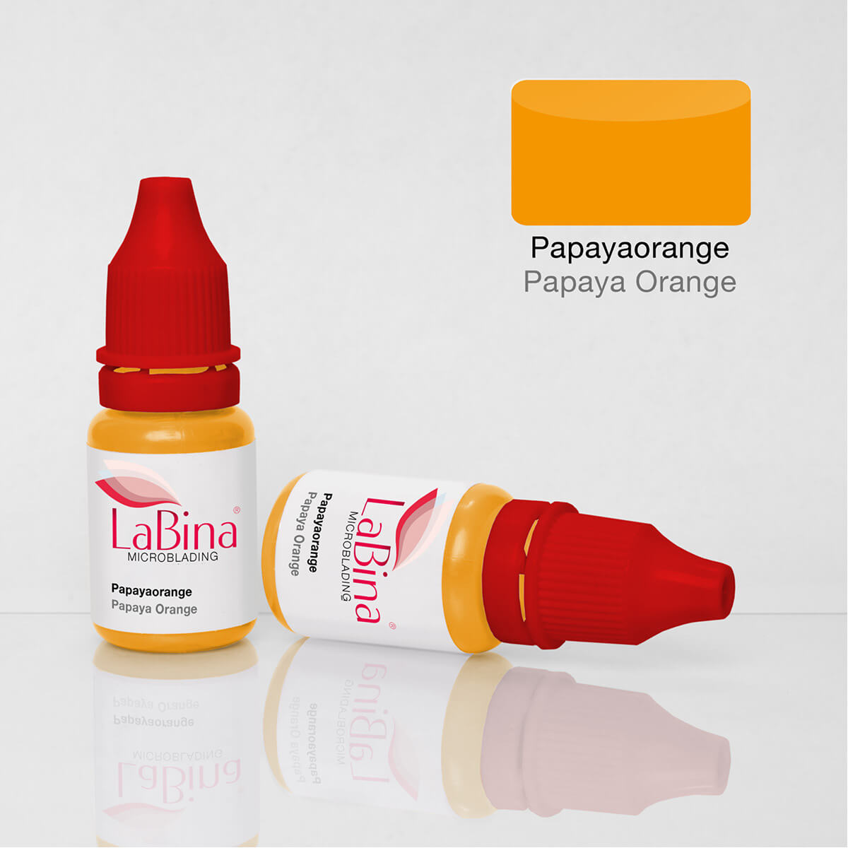 LaBina® Papayaorange Pigmentierfarbe / Papaya orange Pigment ink