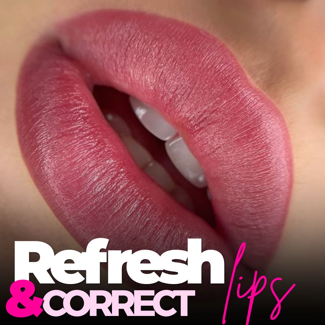 REFRESH & CORRECT LIPS - PMU Auffrischungs- & Korrekturtraining